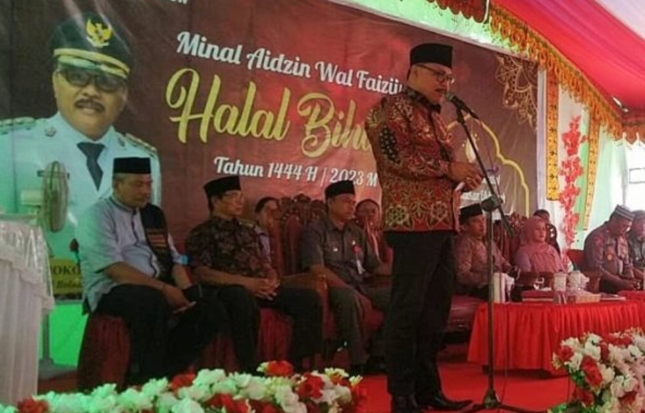 Pemkab Bolmong Gelar Halal Bihalal 1444 Hijiriah Di Desa Mopuya Tagar