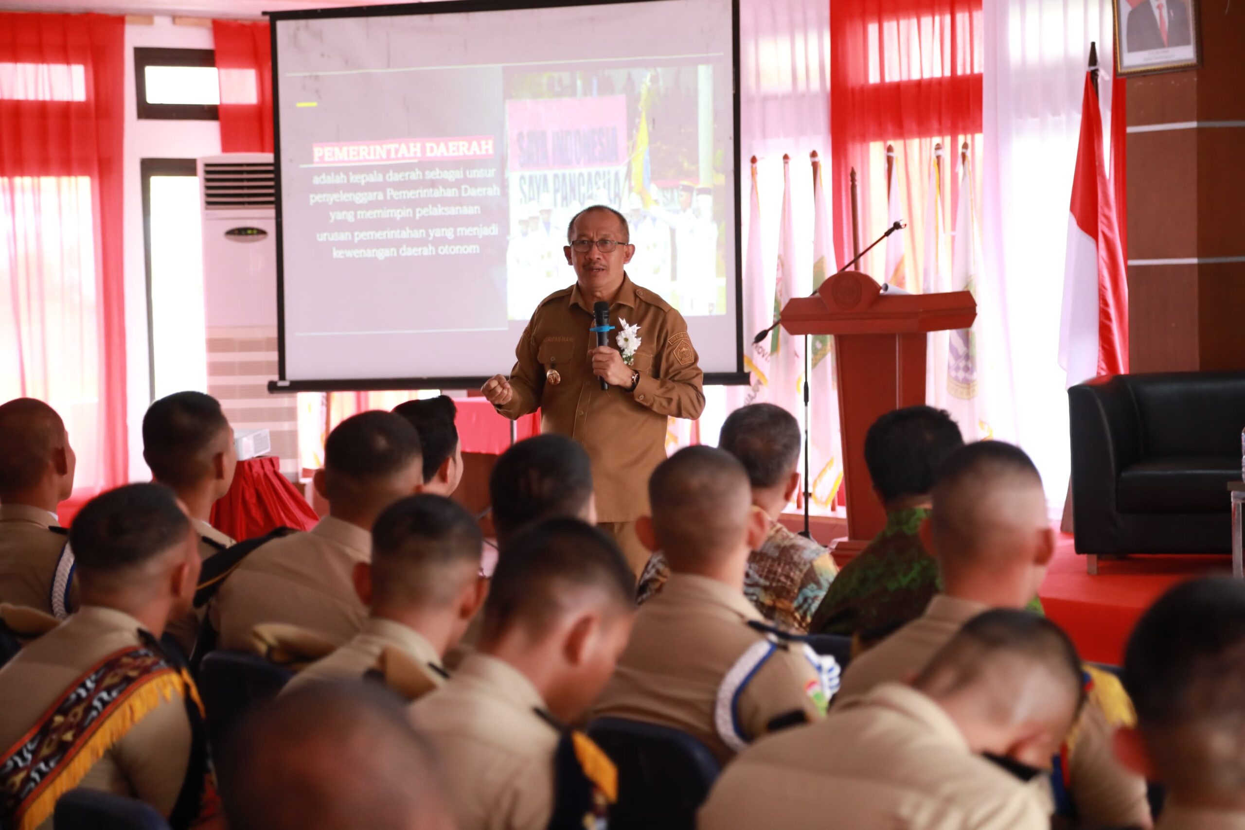 PJ Wali kota Asripan Nani Beri Kuliah Hukum Dihadapan ratusan Mahasiswa IPDN