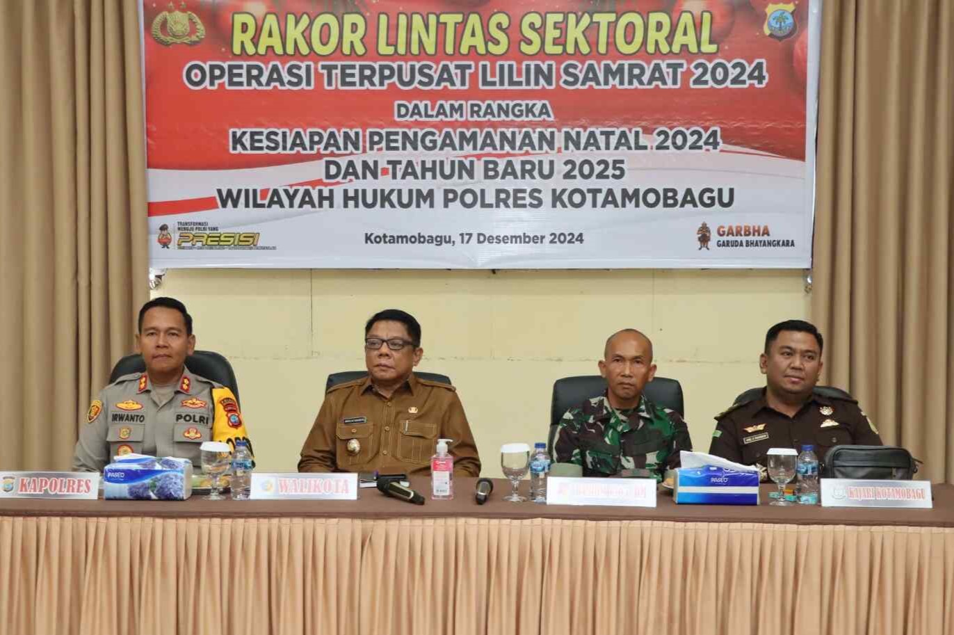 Rakor Lintas Sektoral Ops Lilin Samrat 2024