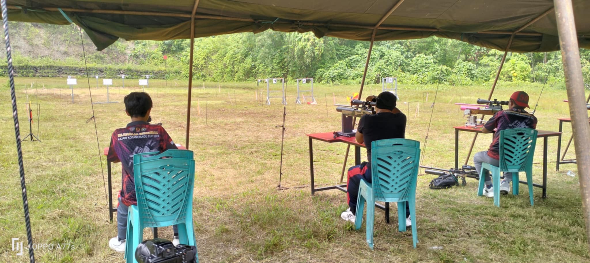 Sedang berlangsung Lomba Menembak Kategori Benchrest 25 M Prestasi